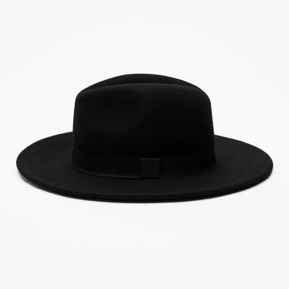 Zara | Accessories | Nwt Zara Felt Hatblack | Poshmark display picture 1